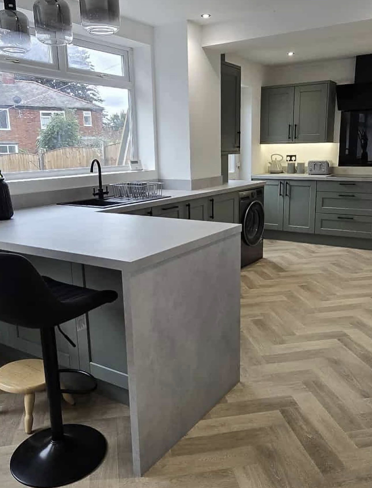 Fully renovated kitchen by Cunningham & Co